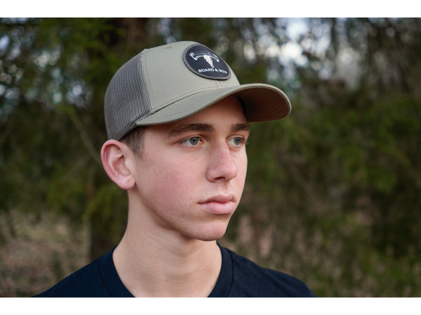 Olive Drab/Green Bowhead Patch Ball Cap